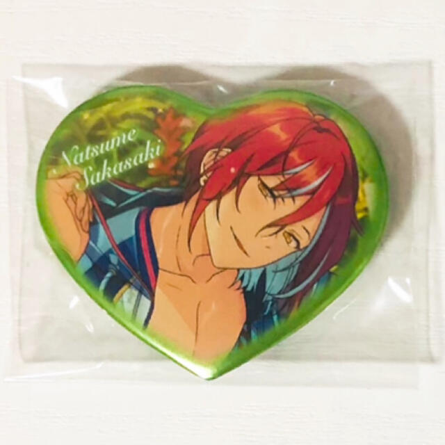 あんスタ 中国 3周年 限定 誓約 ハート 缶バッジ 逆先夏目 特典付き