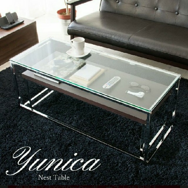 新品未使用 ネストテーブル ましゅまる様【新品未使用】LOWYA 木目調ネスト