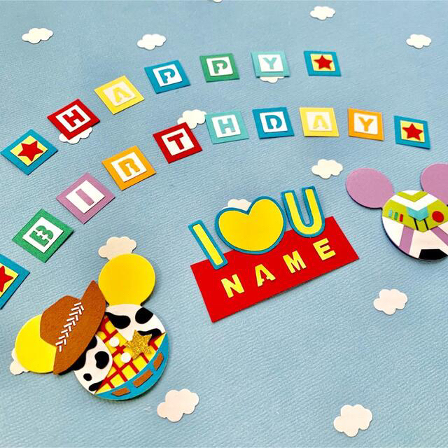 アルバム飾りアルファベットオーダー受付中（＾∇＾）