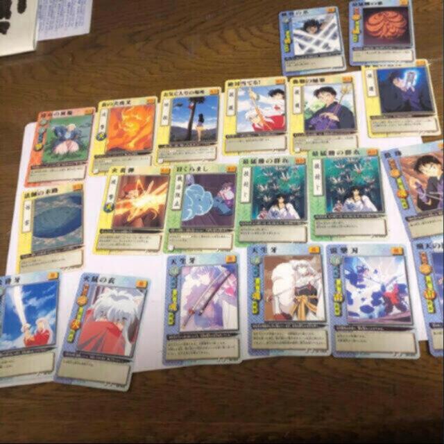 犬夜叉 巫法札合戦 44枚セットの通販 by 赤｜ラクマ