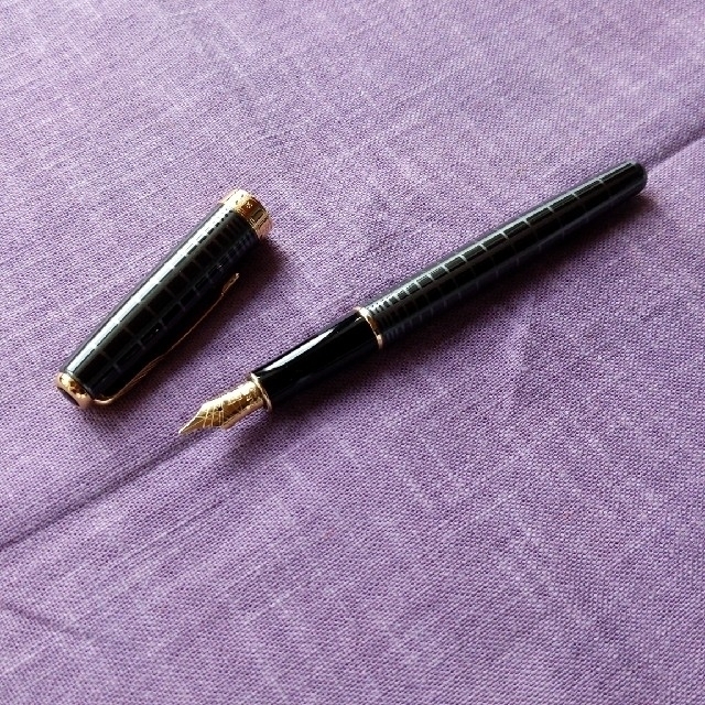 Parker - パーカー ソネット SONET ダークグレイGT 万年筆 18K Fの通販
