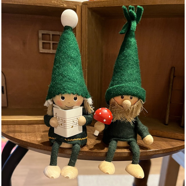 フェルト作家poppetさん 少年と猫