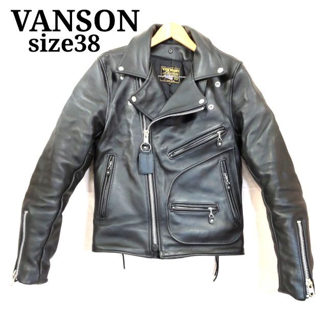 vanson レザージャケット サイズ38 黒 楽天市場】Vanson Leathers