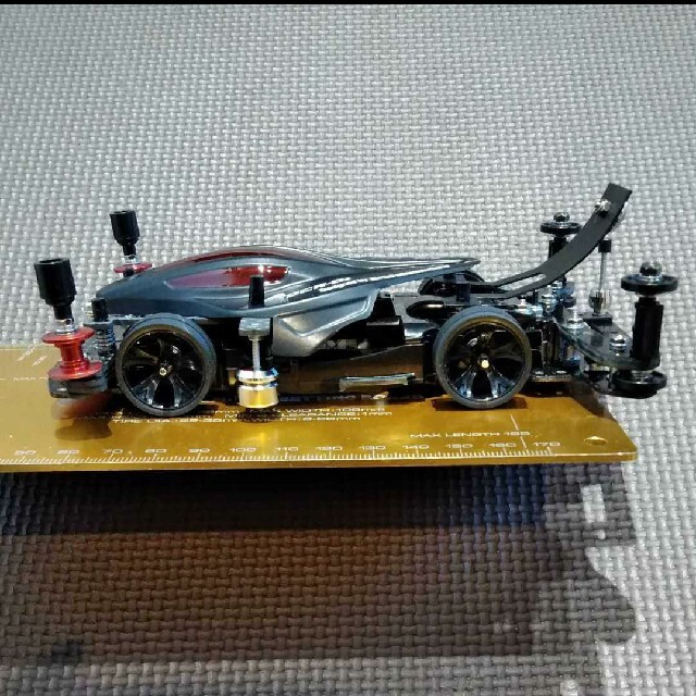 ミニ四駆 完成品 デュアルリッジ Red&Black Specialの通販 by ゆかちん