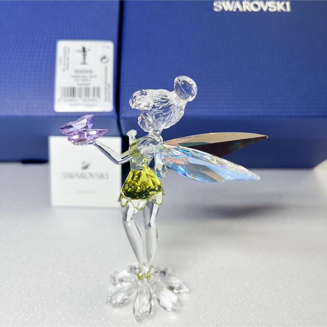 スワロフスキー 置物 ディズニー ティンカーベル フィギュア