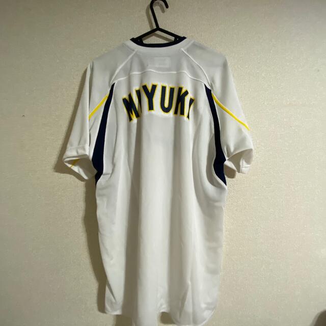 ダイヤのA 青道高校 オーセンティックベースボールシャツ 御幸 ダイヤ