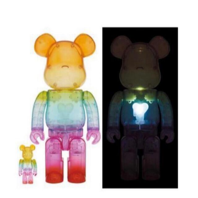 クリアファイル BE@RBRICK Emotionally Unavailable 400% クリア