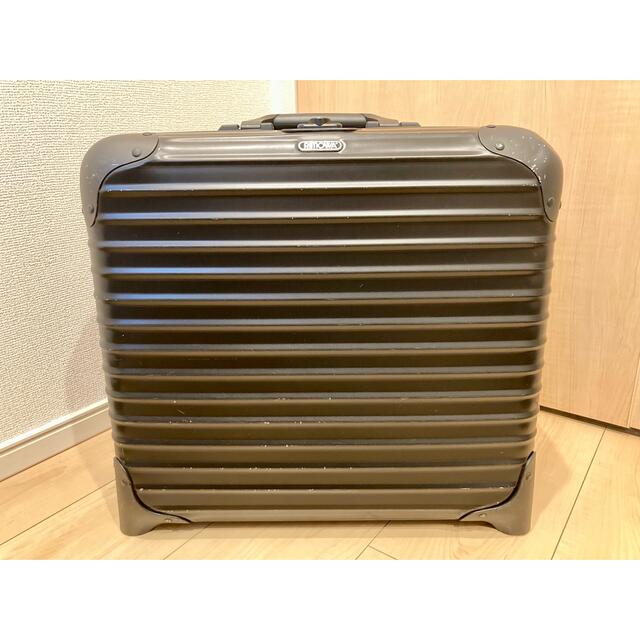 希少】RIMOWAリモワ トパーズチタニウム ビジネストロリー 2輪 28L