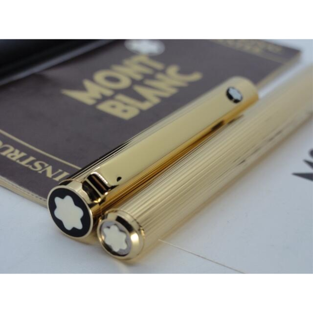 MONTBLANC - ※未使用に近い保管品！稀少度の高い総金張りSライン最高峰