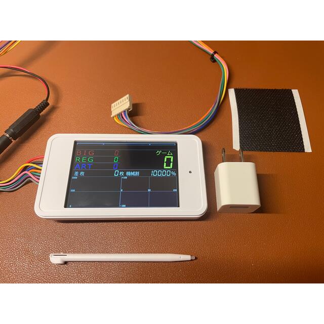 タッチパネル式 IPS液晶 データカウンター ほぼ新品 パチスロ データ