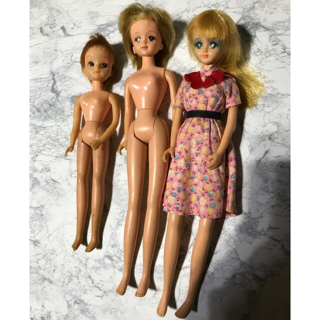 Takara Tomy - 希少 年代物 リカちゃん 1982〜1988年製 3体セットの