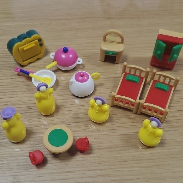 グリコ おまけ 昭和 レトロ ピクニックセット 白 2 グリコ おまけ 昭和