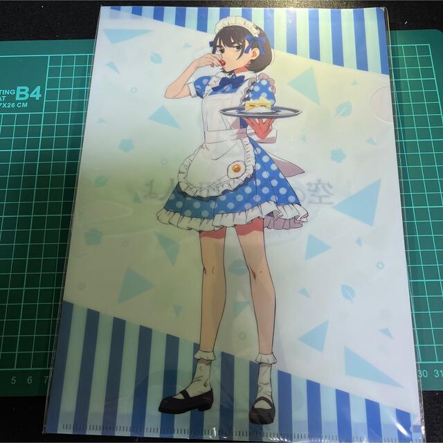 あの花 クリアファイル ラッピングバス ここさけ 空青 あの花」「ここ