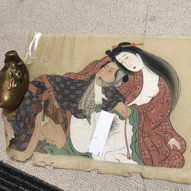 希少】中国 「春宮図」画帳 肉筆紙本 春画 日本 唐物 艶本 枕絵 秘画