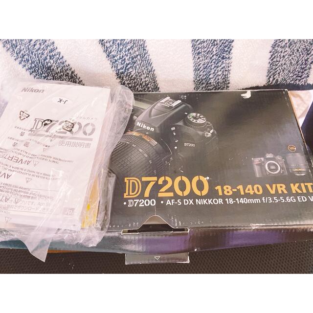 Nikon D7200 18-140 VR KIT 箱あり Nikon D7200 18;140 VR KIT箱あり