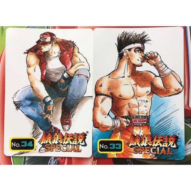 SNK - ファイナルファイト2 餓狼伝説カードダスの通販 by つむ