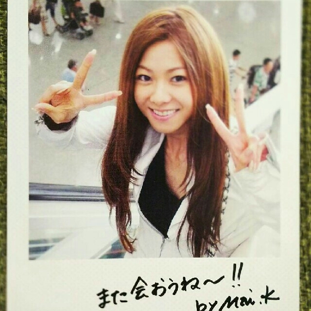 倉木麻衣5点FC限定イベント手紙サイン入りポストカード ステッカー生