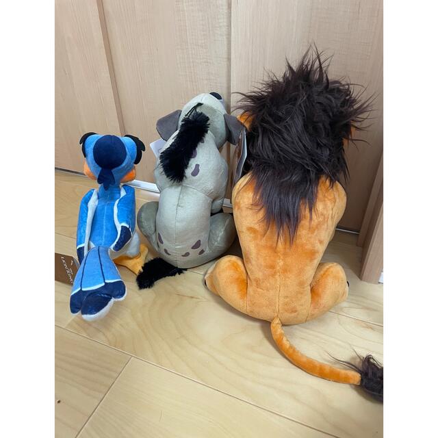 ライオンキング スカー ハイエナ エド ザズー ぬいぐるみ