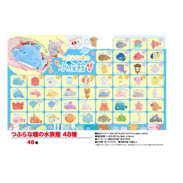 つぶらな瞳の水族館 全48種類