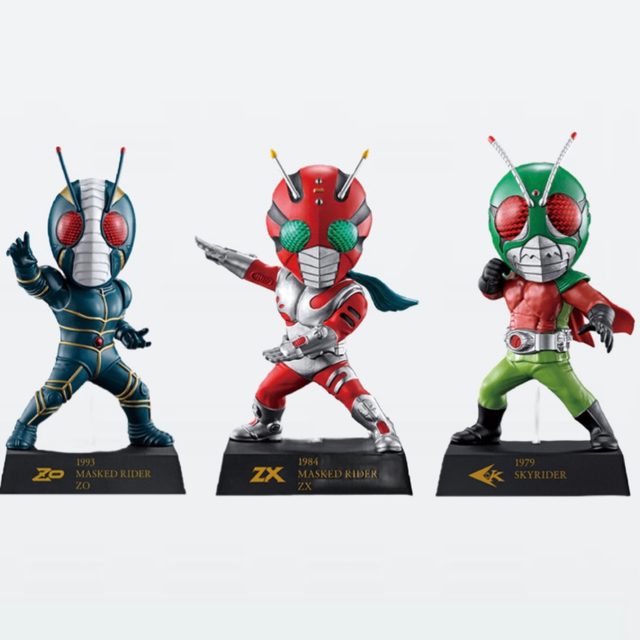 BANDAI - 一番くじ 仮面ライダー50th Vol.2 E賞 スカイライダー、ZX