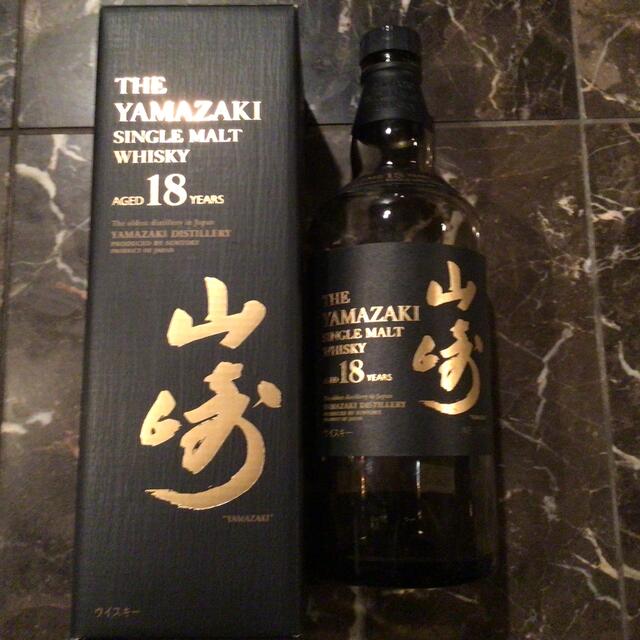 サントリー 山崎18年 空瓶 山崎18年 空瓶