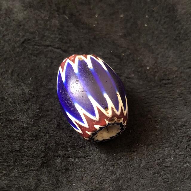 シェブロンビーズ大玉sh0001 シェブロンビーズ大玉sh0001 アンティーク