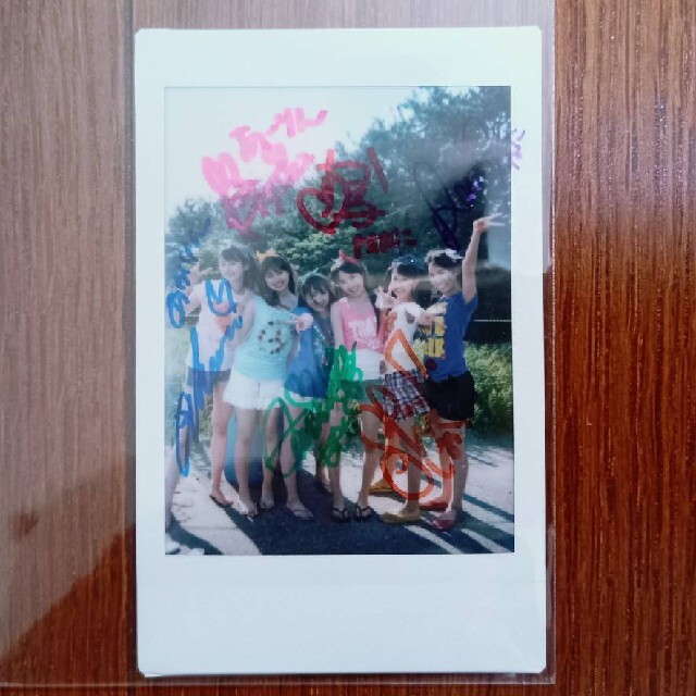 有安杏果 (ももクロ時代) 直筆サインボール ももクロ、有安