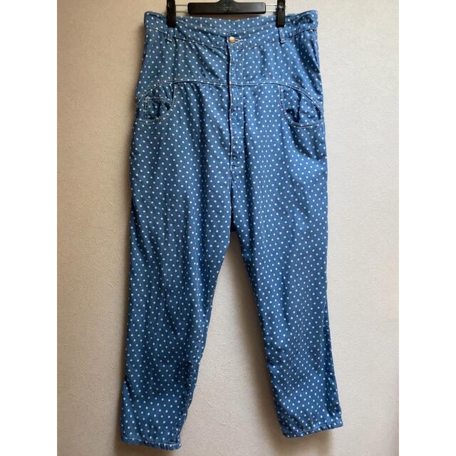 週末限定値下げ）メルシーボークー×Lee サルエルクロップド丈パンツ