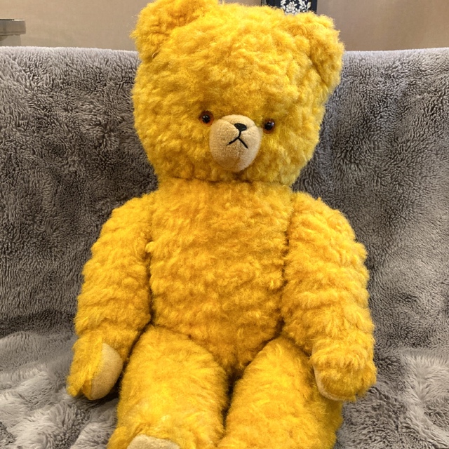 ヴィンテージ ドイツ とっても大きなDDRベア DDRベア テディベア