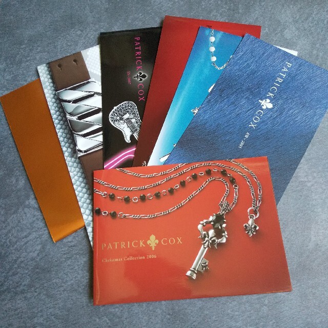 PATRICK COX - レア☆PATRICK COX アクセサリーカタログ☆24冊(18種