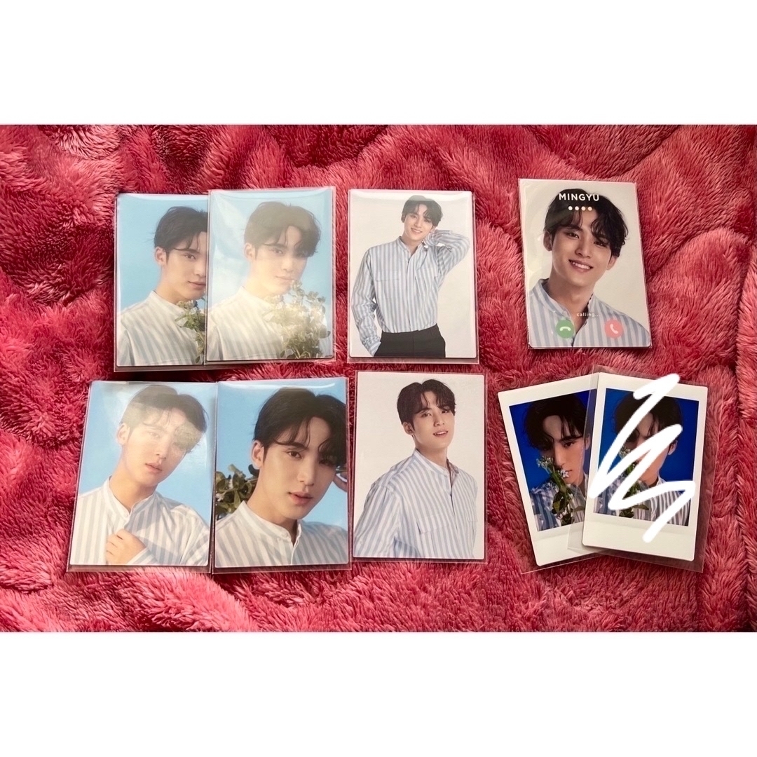 SEVENTEEN 特典トレカセット MINGYU SEVENTEEN ミンギュ MINGYU トレカ