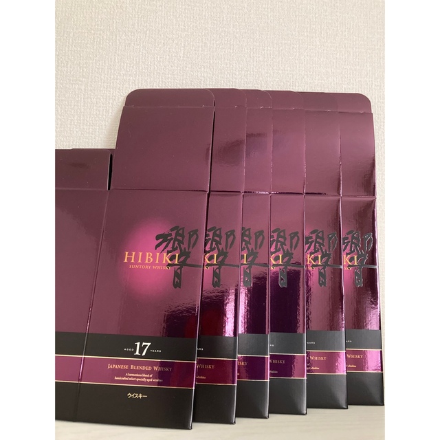 響17年空箱6枚 酒