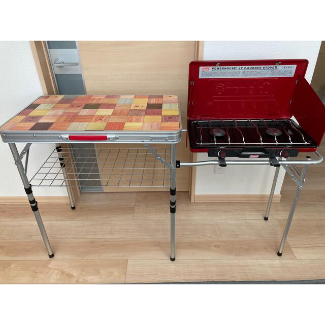 Coleman キッチンテーブル、ツーバーナー セット セット コールマン