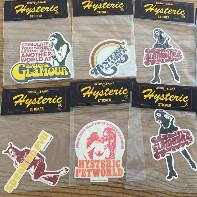 HYSTERIC GLAMOUR - ヒステリックグラマー ステッカーセット おまけ
