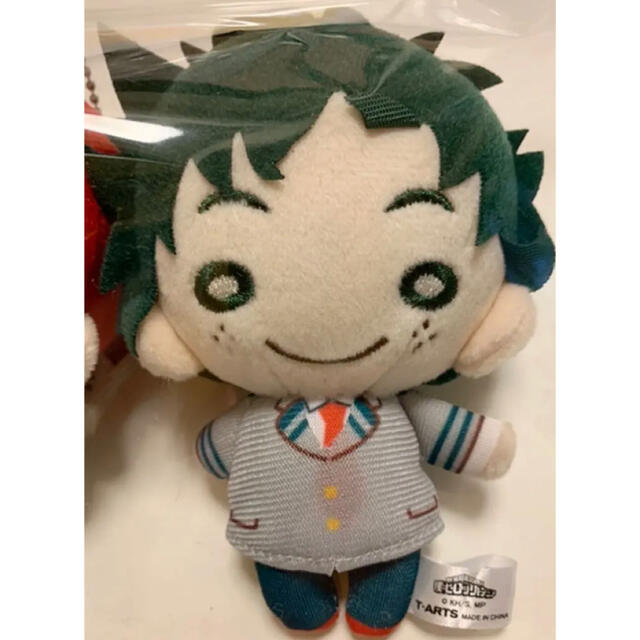 ヒロアカ【ジャンフェス限定】轟& 緑谷 制服ver. にとたんぬいぐるみ