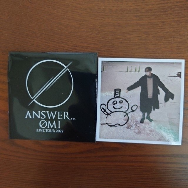 三代目JSB 登坂広臣 ØMI ANSWER スクエアフォトカード シークレット