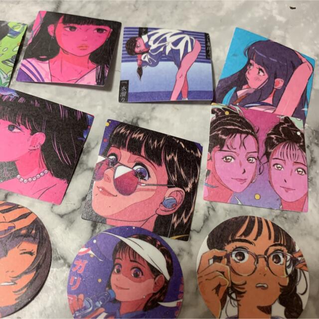 BUNNY海外文具 美少女イラストステッカーシール25枚セット②韓国の通販