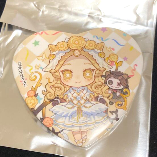 IdentityV 第五人格 納棺師 ハート缶バッジ 荘園告白 スイパラ 公式