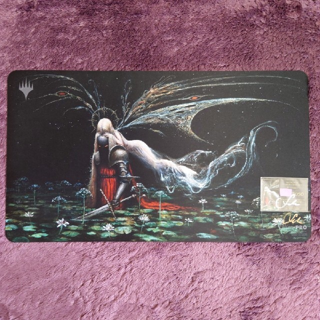 魔法の夜 プレイマット Seb McKinnon サインド MTG MTG 魔法の夜