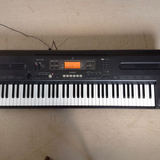 Casio CASIO 電子ピアノWK-110 77鍵 キーボード 鍵盤器 WK-110 77鍵 電子