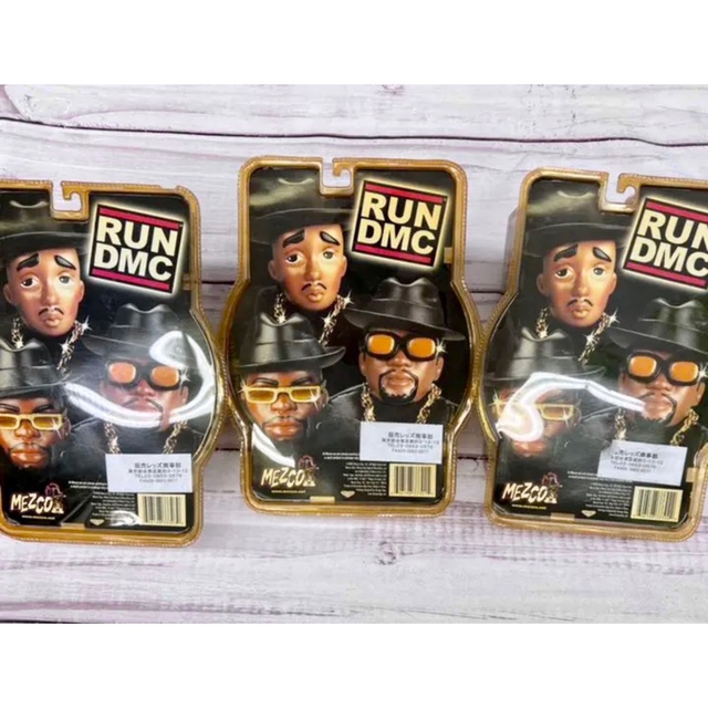 RUN DMC アクションフィギュア 3体セット RUN DMC アクション