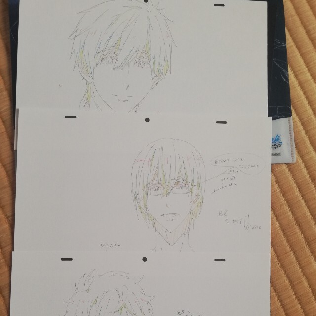 京アニショップ特典 ミニ複製原画+クリアケースセット Free!の通販 by