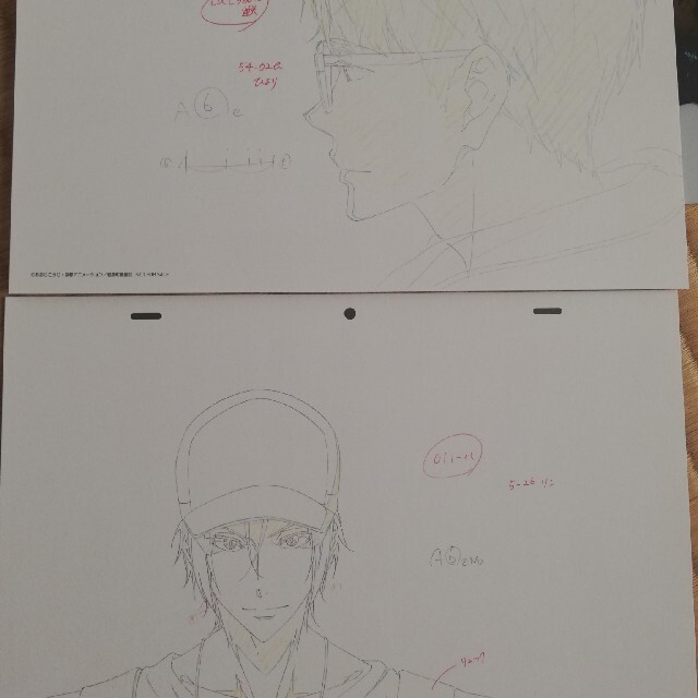 京アニショップ特典 ミニ複製原画+クリアケースセット Free!の通販 by