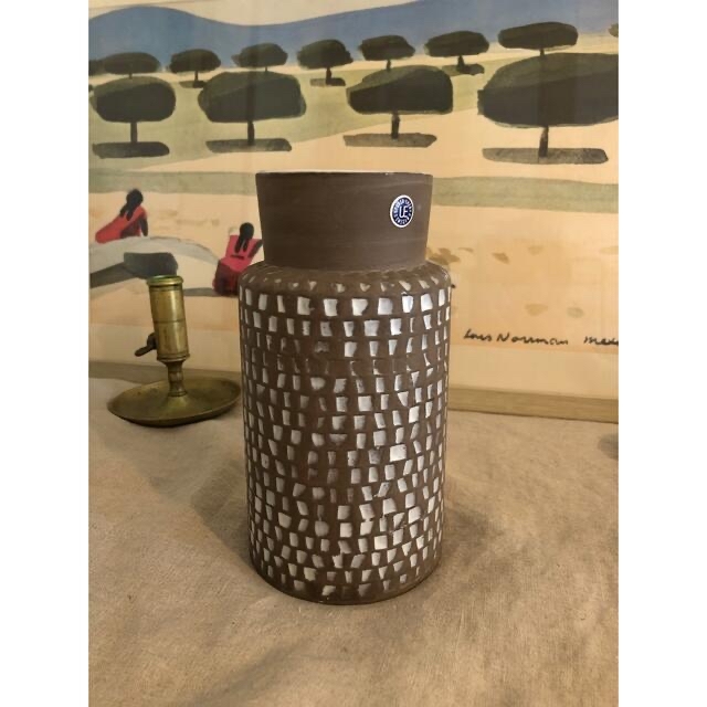 トップ 信楽焼 花瓶 花器 花入 井村侊生 #3408