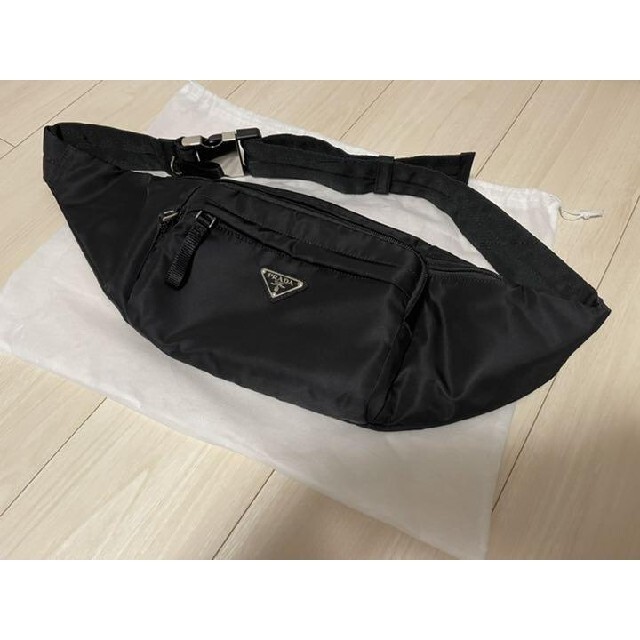 PRADA プラダ ボディバッグ ウエストバッグ ウェストポーチ ブラック