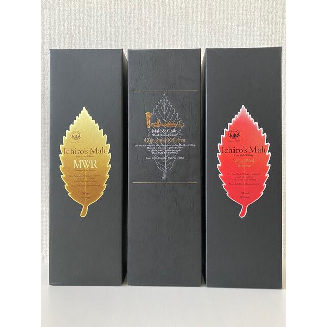 イチローズモルト 3本セットの通販 Ichiro's Malt リーフ 3本