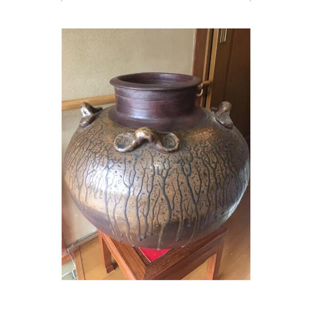 花梨 黄花梨 瘤杢 唐木 玉杢 葡萄杢 敷板 花台 満鬼面紋 美術品 花梨