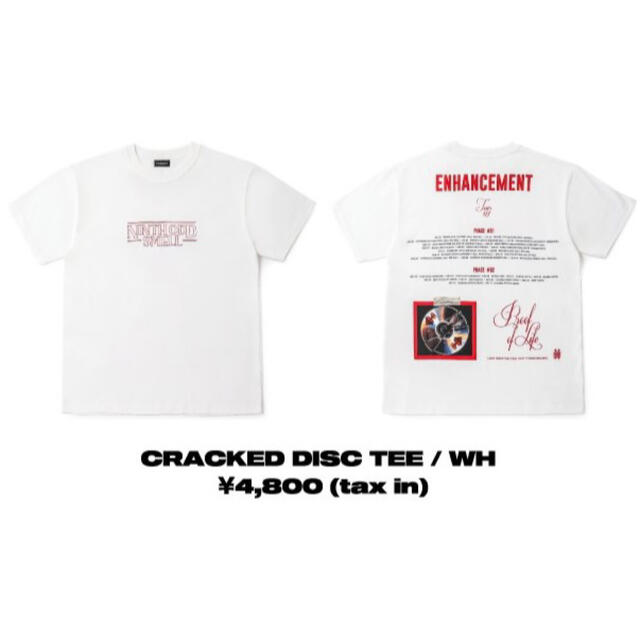 the GazettE Tシャツ NINTH #02 ホワイト the gazette Tシャツ