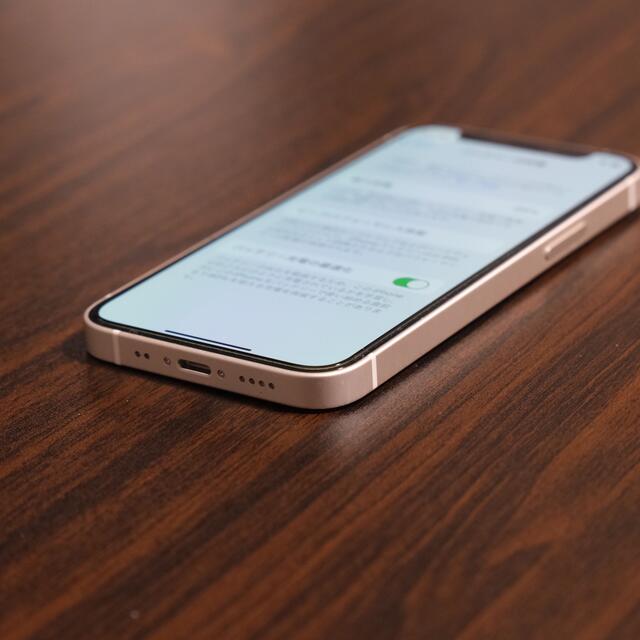 iPhone 12 mini 64GB ホワイト SIMフリー バッテリー98％