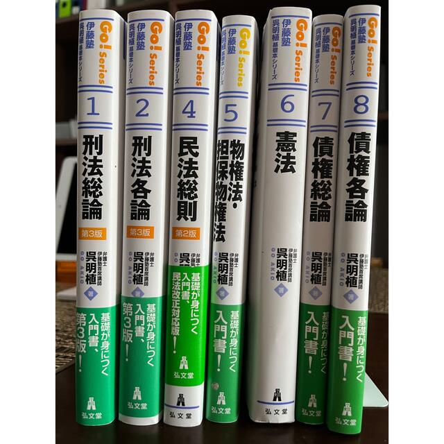 呉明植 基礎本シリーズ 刑法総論 刑法各論 物件法担保物権法 債権総則